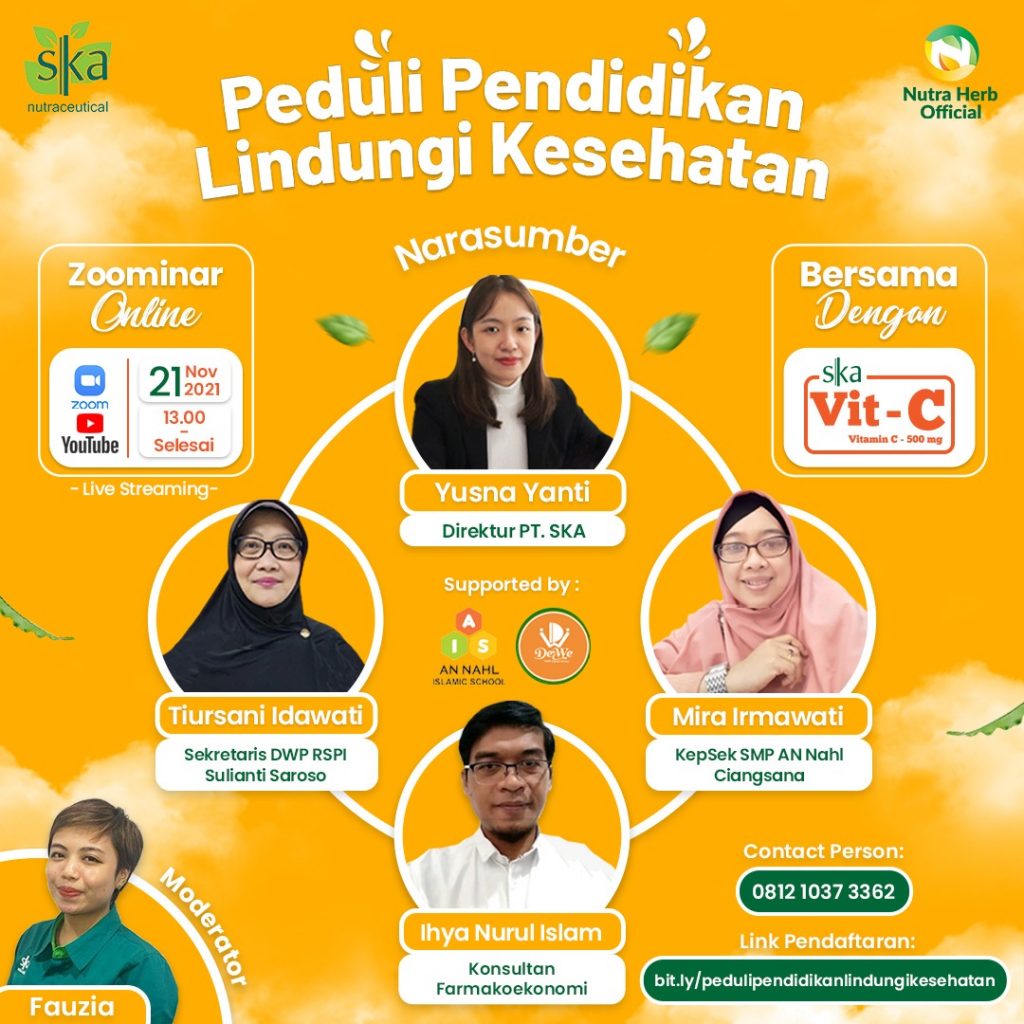 PEDULI PENDIDIKAN LINDUNGI KESEHATAN